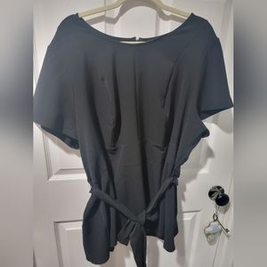 Fitted Short-Sleeve Crew-Neck Lena Top Lane Bryant